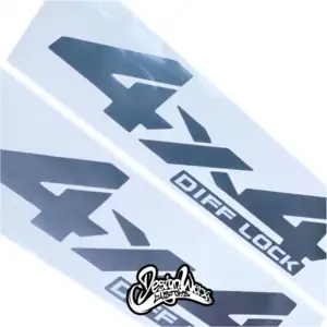 toyota hilux 4x4 sticker revo 2021